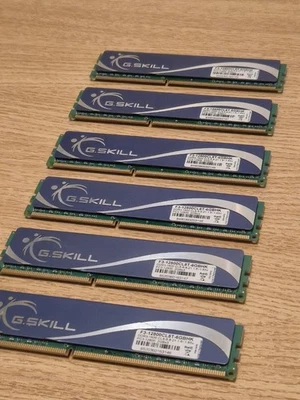 G.SKILL  6GB  DDR3 , 1600 MHz, kit of 3 X 2gb, GAMING RAM MEMORY - Image 1 of 4