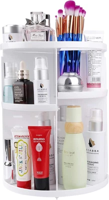 Organizzatore Di Trucco, Cosmetic Contenitori Con 360 Gradi, Organizer Porta Rot - Immagine 1 di 4