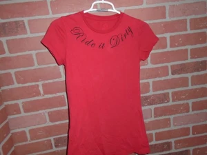 CAMISETA MUJER RIDE IT DIRTY LOGO EE. UU. TALLA MEDIANA 4 - Imagen 1 de 3