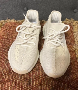Neu ohne Karton! Adidas Yeezy Boost 350 V2 Low Cream White / Triple White ~ Größe 6,5 - Bild 1 von 8