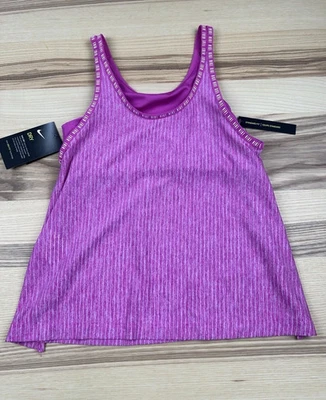 Camiseta sin mangas de entrenamiento Nike 2 en 1 Dri-Fit rosa talla L/M CJ7556-623 para niñas Foto 1 de 4