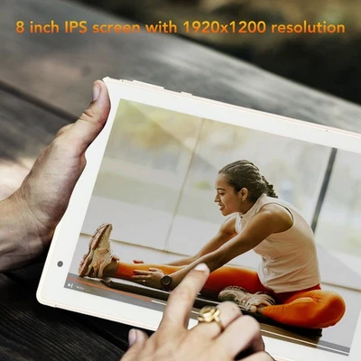 8 Inch Tablet 8 Inch IPS 1920x1200 Octa Core CPU 4GB RAM 64GB ROM 8800mAh - Bild 1 von 4