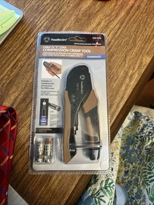 Southwire CCF  C1K Compression Cable TV F Cloak Crimp Tool New - Image 1 of 4