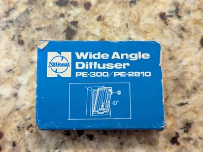 National Wide Angle Diffuser for Flash PE-300 / PE-2810 - Image 1 of 3