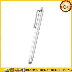 WK104B Pen for Tablet Phone with Replaceable Fiber Tip (Silver) - Afbeelding 1 van 9