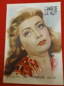 Simone Signoret s The Weeping Angel Yuurakuza Pamphlet - Foto 1 di 2