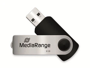 MEDIARANGE USB-Stick MR908, USB 2.0, 8 GB - Bild 1 von 1