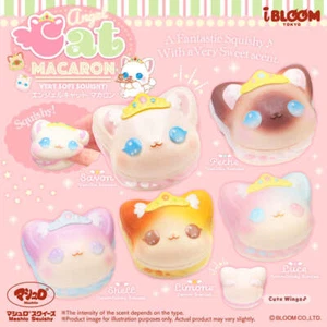 iBloom Squishy Angelo Gatto Macaron Kawaii Morbido Profumato Sollievo Stress - Foto 1 di 12