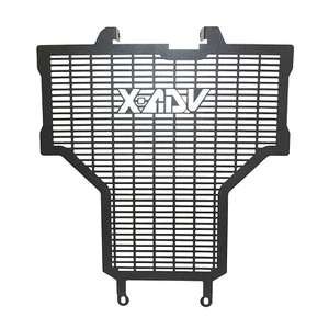 Black Radiator Grille Guard Shroud Protector For HONDA X-ADV 750 XADV 2017-2020 - Picture 1 of 7