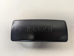 Ralph Lauren Black Hard Shell Case Eye Glasses Case Sunglasses Clamshell - Picture 1 of 3