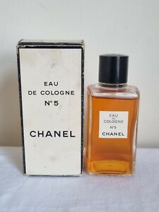 Vintage Chanel No 5 Eau De Cologne 4 Oz 120ml Perfume P.M