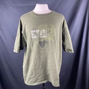 Camiseta Cabelas para Hombre Talla XXL Verde Nevada Caza Oso Mangas Cortas Cuello Redondo - Imagen 1 de 6