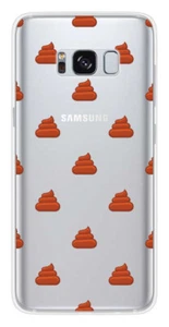 Coque en silicone imprimée compatible Samsung Galaxy S8 Caca - Photo 1 sur 3