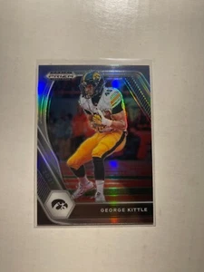 2021 Panini Prizm Draft Picks GEORGE KITTLE Silver Prizm Card - Bild 1 von 1