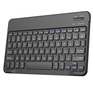 Slim  Bluetooth Keyboard Type-C Fast-Charging Port For Android Windows IOS Mac - Picture 1 of 20