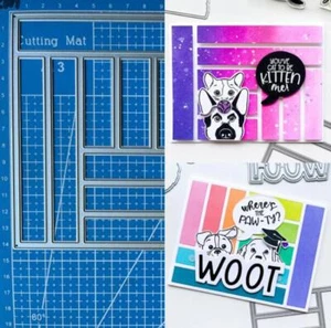 Metal Cutting Dies Frame Scrapbooking Paper Card Embossing Stencils Album Crafts - Picture 1 of 7