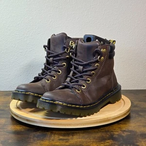 Dr. Martens FAORA Womens Boots Size 6 Brown Airwair - Picture 1 of 12