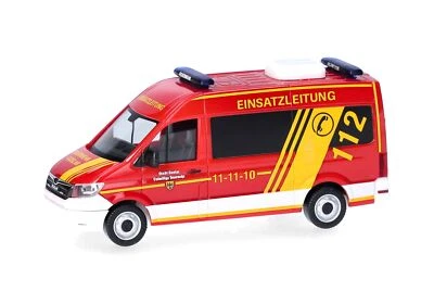 HERPA - MAN TGE HD Vigili del fuoco di Goslar - 1/87 - HER098045 - Immagine 1 di 4