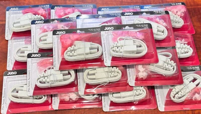 20 Pack, Juno Lighting 3-Wire 17" Under Cabinet Light Jumper Cord JC3-17-WH 43cm - Image 1 of 3