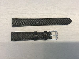 Banda 122 JP Eidechse schwarz Leder Uhrenband 14 mm bis 22 mm - Bild 1 von 4