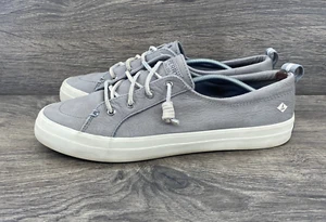 Sperry Top-Sider Crest Vibe Flat Sneakers Women’s Size 10 Us Gray STS82398 - Picture 1 of 13
