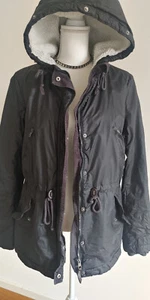 Jacke gefüttert beschichtet - 44 - Parka - H&M - verstellbar - Bild 1 von 11