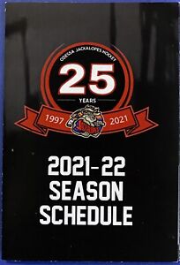 2021-2022 Odessa Jackalopes Schedule 🏒 Cool Minor League Hockey Sked 🏒 25 Yrs.
