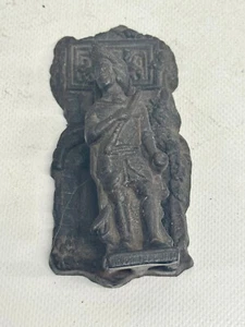 Antique 1920s Cast Iron Revolutionary Solider Door Knocker - Picture 1 of 7