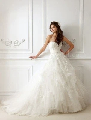 Свадебное платье от Jasmine коллекции свадебное - F472 платье размер 14 - Изображение 1 из 4