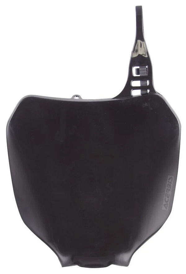 Acerbis Front Number Plate Black Yamaha YZ125 YZ25 YZ426F YZ250F YZ450F - Image 1 of 1