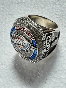 Oklahoma Thunder 2024-25 World Champion Replica Ring Size 11 BRAND NEW - Picture 1 of 6