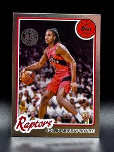 2025-26 Topps Collin Murray-Boyles 1980-81 RC Rookie #80BK-56 Raptors - Picture 1 of 2