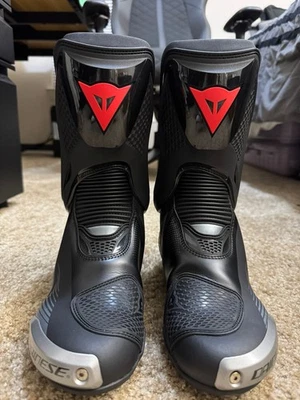 Dainese Torque 4 Out Motorcycle Racing Boots Black/Red EU 38 US 6 Track Sport - Image 1 of 4