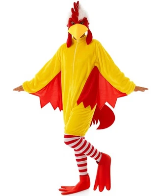 5 Piezas Halloween Adulto Gallo Disfraz Pollo Vestir Gallo Sombrero Pollo Cl... Foto 1 de 4