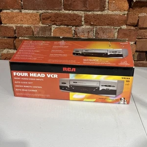 RCA VR546 Four Head VCR New in Box With Remote Control - New! Open Box - Picture 1 of 6