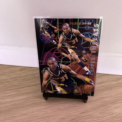 Fleer Triple Threats Reggie Miller #5 Indiana Pacers 1994-95 Foto 1 de 2