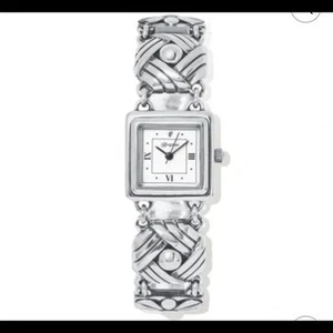 Brighton Sonora Silver Watch NWT $125 SMALL 7" - Imagen 1 de 3