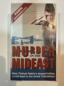 Murder In The Mideast VHS Yitzhak Rabin Arno Froese Midnight Call Christian RARE - Picture 1 of 4