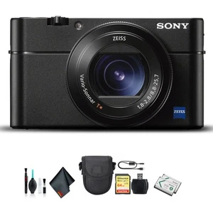 Sony Cyber-Shot DSC-RX100 VA Camera DSC-RX100M5A/B +Soft Bag, Additional Battery - Picture 1 of 8