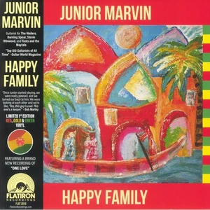 MARVIN, Junior - Happy Family - STRIPED VINYL LP WITH OBI - Picture 1 of 1