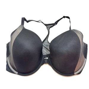 Victoria’s Secret 38 DD Body de Victoria Racerback Negro Cobertura Perfecta Nuevo sin Etiquetas - Imagen 1 de 12