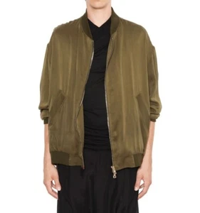 Balmain 100% Silk Bomber Jacket - Authentic Runway Piece - Picture 1 of 6