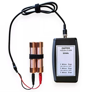 ZAPPER Hulda Clark 30 kHz mit Kupferelektroden - Bild 1 von 5