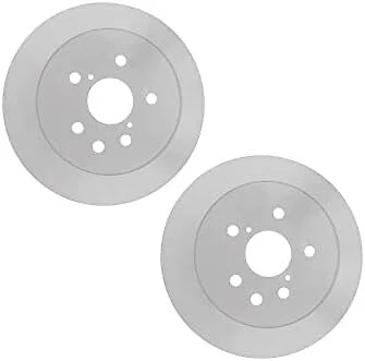 Rotor de freio a disco traseiro compatível com Lexus IS250, IS350, GS300, GS350, GS430, GS460, - Imagem 1 de 2