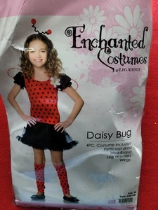 Girls Daisy Bug Halloween Costume Size Medium - Picture 1 of 5