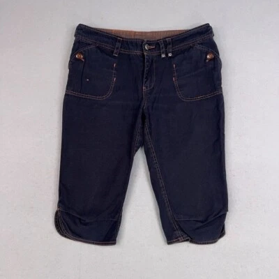 Pantalones Cortos Kavu Para Mujer 6 Bermudas de Cáñamo Azul Oscuro Clásicos Senderismo Aire Libre Gorp Terroso Foto 1 de 4