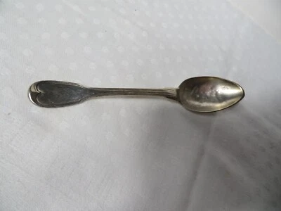 petite cuillère argent massif poinçon minerve orfèvre ?AP 22 gr 3 autres poinçon - Photo 1/4