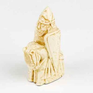 Lewis Chessmen Knight (Full-scale Replica Piece) 9cms made of resin - Picture 1 of 2