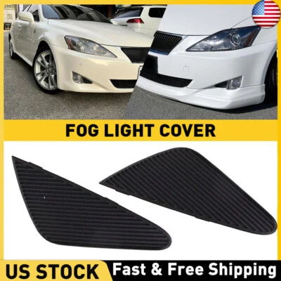 Parachoques delantero para Lexus Is250 Is350 2006-2008 luz antiniebla cubierta rejilla 1 pieza Foto 1 de 4