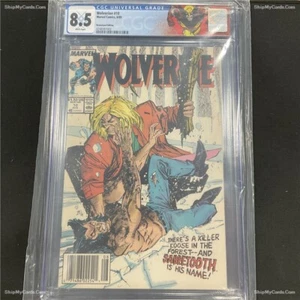 Wolverine #10 CGC 8.5 Newsstand Wolverine Label - Picture 1 of 1